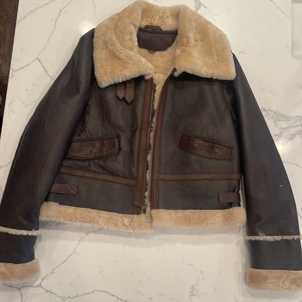 Ugg leather bomber (sheepskin)